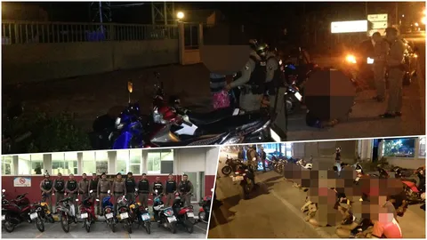 ปิดประตูตีแมว รวบเด็กแว้นซิ่งป่วนหาดใหญ่ ตำรวจลั่นปราบให้เรียบ