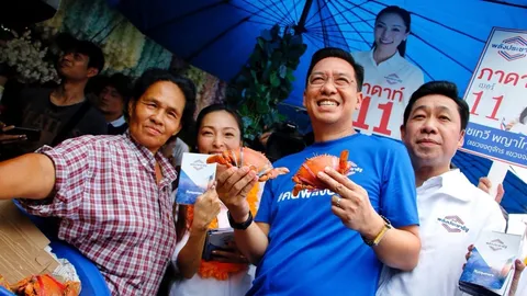 พลังประชารัฐแจงหาเสียง ซ้ำบิ๊กตู่ลงพื้นที่แค่บังเอิญ ปัดก๊อปนโยบายปชป.