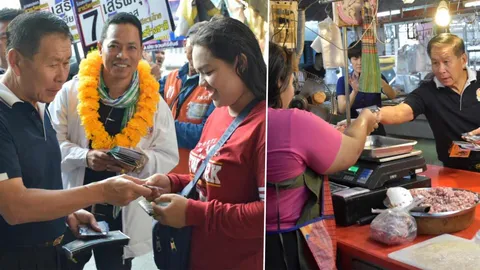 "เสรีพิศุทธ์" พาสารวัตรเอก หาเสียงบางสะพาน ประกาศพร้อมเป็นนายกฯ 