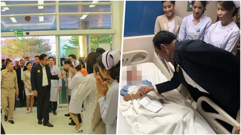 นายกฯ เยี่ยมหนูน้อยฟินแลนด์ หลังถูกสุนัขจรจัดรุมกัด หาดอ่าวนาง