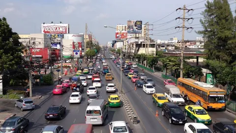 แจ้งปิดเบี่ยงจราจร สีส้มขุดสถานีราม 12