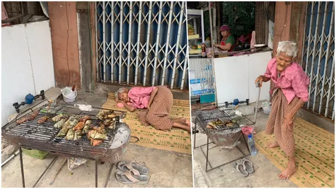 ไม่ได้ถูกทิ้ง แค่อินดี้ "ยายหวอย ขายเหนียวปิ้ง" ทวงบัตรคนจน