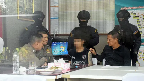 รวบโจ๋วัยแค่ 19 ปี จี้รถขนเงิน 7.2 ล้าน เร่งล่าอดีตพนักงาน ก่อคดี 2 หนซ้อน (คลิป)