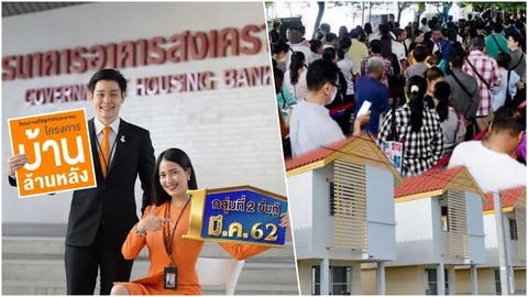 เปิดกู้บ้านล้านหลัง กลุ่ม 2 ย้ำอย่าลืมรหัสจองสิทธิทาง SMS ไปยื่น