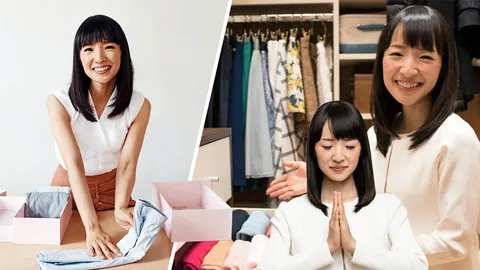 มาริเอะ คอนโด ร่ายเวทมนตร์ จัดบ้านครั้งเดียว...ชีวิตดีขึ้นทุกด้าน