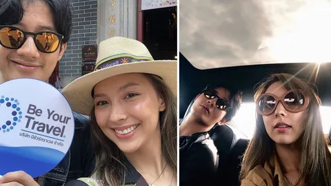 เป้–อารักษ์ กับ คารีสา โพสต์ภาพคู่บอกเป็นทริปทำงาน แต่เพื่อนในวงการเข้ามาแซวกันตรึม