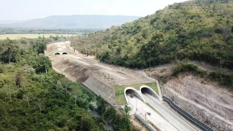 เปิดแล้ว ทางหลวงเชื่อมผืนป่ามรดกโลกสาย 304 อ.กบินทร์บุรี-อ.ปักธงชัย