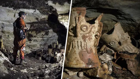 ซากปรักหักพังมายันในถ้ำใต้ชิเชนอิตซา (คลิป)