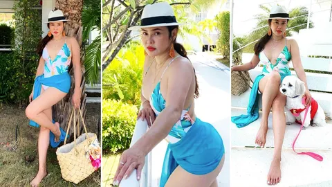 จี๊ดจ๊าดสุดในย่านนี้ ใหม่ เจริญปุระ นุ่งวันพีซ อวดหุ่นสเลนเดอร์แซ่บเว่อร์