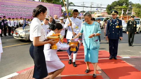 สมเด็จพระเทพรัตนราชสุดาฯ เสด็จฯเปิดงาน และทอดพระเนตรนิทรรศการ “เทคโนนิทรรศน้อมเกล้า 60 ปี มจพ.”