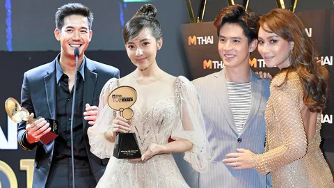 ‘เวียร์-เบลล่า-ฐิสา-บี’ฮอตบนโลกออนไลน์ คว้ารางวัล “MThai Top Talk-About 2019”