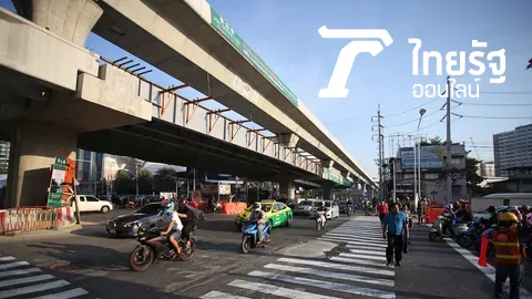 ห้ามรถบรรทุกขึ้นใช้สะพานแยกรัชโยธิน