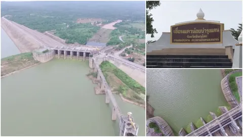 ภัยแล้งมาถึงพิษณุโลก น้ำเขื่อนแควน้อยบำรุงแดน เหลืออีกแค่ 30%