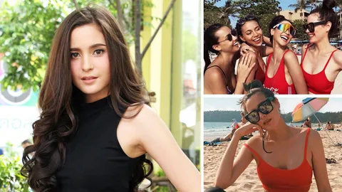 ณฉัตร กวิยณัฎฐ์ ลงภาพชุดว่ายน้ำ พร้อมแคปชันแซ่บ “ยำรวมมิตรทะเลเดือด”