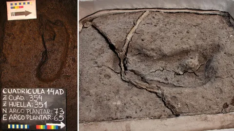 เผยรอยเท้ามนุษย์ที่เก่าแก่ที่สุดในทวีปอเมริกา