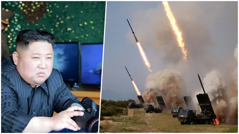 คิม จอง อึนข่มขวัญ ดูซ้อมโจมตีด้วยขีปนาวุธหลายชนิด ตกทะเลญี่ปุ่น