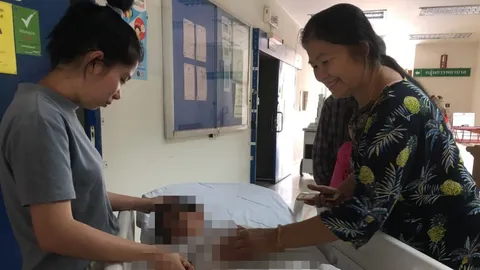 แพทย์ส่งต่อน้องกัปตันไปตรวจเพิ่มที่ รพ.เชียงรายประชานุเคราะห์