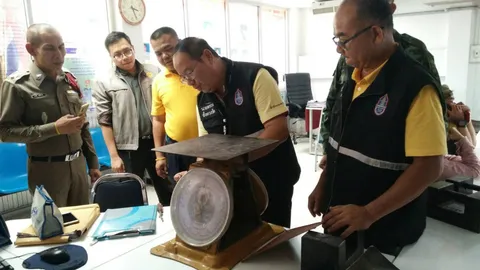 ตำรวจศรีสะเกษรวบแก๊งโกงตาชั่ง หลอกซื้อข้าวเปลือกจากชาวนา