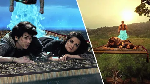 จินนี่เสก “อะลาดิน” ขึ้นพรมวิเศษ พระนางเคลิ้มนึกว่าฝันไป