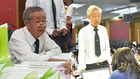 "เรียนรู้" ไม่มีวันหมดอายุ ชื่นชม คุณตาวัย 70 สมัครเรียนป.ตรี อีกครั้ง