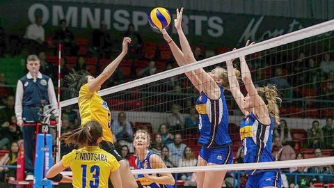 สาวไทยเปิดหัวดุ ไล่อัดอิตาลียับ 3-1 เซต ลูกยางมองเทรอซ์ 2019