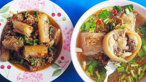 ซุปหางวัว-กะเพราหางวัว บังเสริฐ รามอินทรา 109