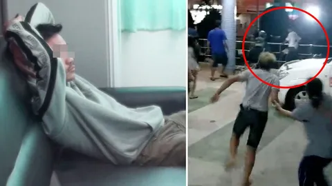 มอบตัวแล้ว หนุ่มวัย 26 ชกลุงหน้าตึกฉุกเฉินใน รพ. อ้างเจอพูดยั่วให้โมโห