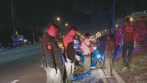 สาวบางพลีวัย 23 ปี ชะตาขาด จยย.ชนเกาะกลางร่างกระเด็นตายคาที่