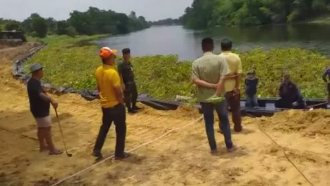 ชาวเสาไห้ ผวาไอ้เข้โผล่แม่น้ำป่าสัก เชื่อเป็นที่ตั้งวังจระเข้