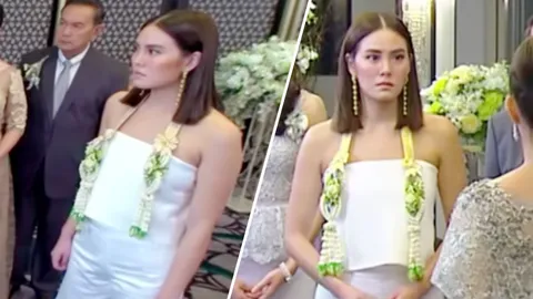 โซเชียลวิจารณ์ยับ แรงเงา 2 กับคอสตูมสุดพัง ชุดแขกร่วมงานเด่นกว่าเจนี่