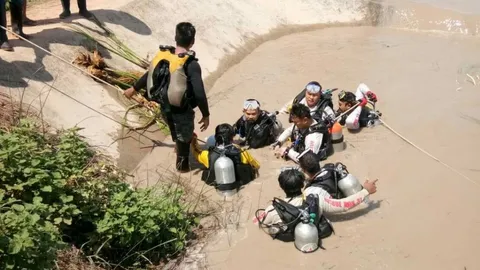 คุณตาวัย 73 ช่วยลูกวัวตกน้ำ โดนวัวถีบ จมคลองส่งน้ำดับอนาถที่บัวใหญ่