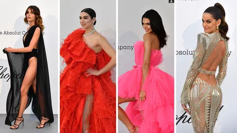 รวมพลสวยพิฆาตจริง กาล่าเอดส์ ที่คานส์ 