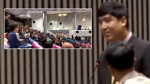 เท่าพิภพ เผยมุมที่กล้องไม่จับ เล่าฉากต่อฉาก นาทีธนาธรถูกเชิญออก เสียงป่วนแซด