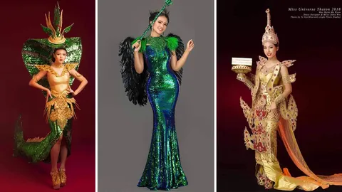 ต้องตาแตก งามแตกต่าง รอบชุดประจำชาตินางงามพม่า 