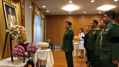 ลูกบุญธรรม พล.อ.มิน อ่อง หล่าย กราบศพ"ป๋าเปรม"เผย อบอุ่นทุกครั้งที่พูดคุย