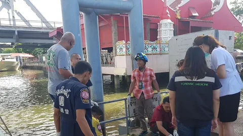 อดีตพนักงานแบงก์ โดดน้ำเจ้าพระยาตาย คาดเครียดจากโรครุมเร้า