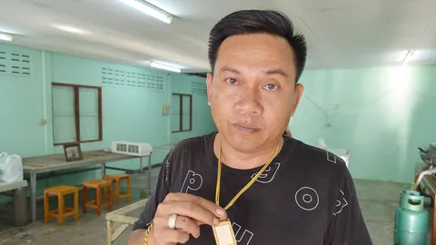 11มม.จ่อยิงเผาขน คมกระสุนไม่ระคายผิวเลขา อบต. เชื่อพุทธคุณพระสมเด็จ