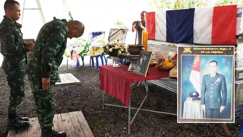 ปูนบำเหน็จ 7 ชั้น ครูฝึกสละชีวิตปกป้องศิษย์ ขอพระราชทานยศ “พันโท”