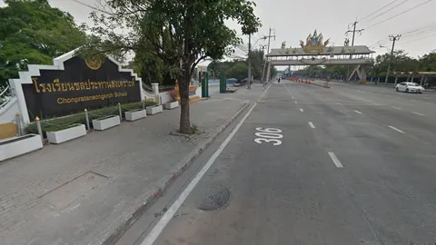 แจ้งเบี่ยงจราจรติวานนท์หน้า ร.ร.ชลประทานสงเคราะห์