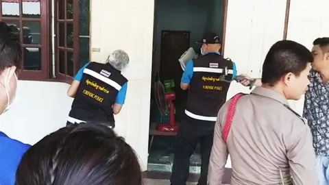 ข้างบ้านได้ยินเสียงคนทะเลาะกลางดึก รุ่งเช้า พบสาวถูกแทงคอดับคาห้องเช่า