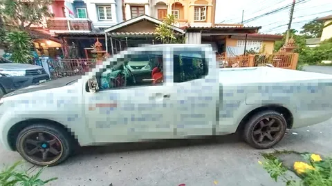 จับได้แฟนคุยสาวอื่น ใช้เมจิกเขียนด่ารอบรถ คู่กรณียันเข้าใจผิด