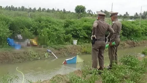 คลั่งฆ่าญาติ 2 ศพคาสวน ยิงตัวร่อแร่!