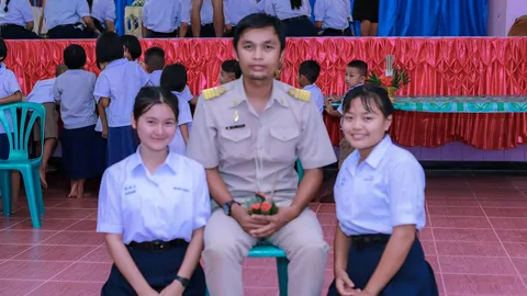 ช่างภาพมือใหม่ใจเกินร้อย อาสาถ่ายรูปวันไหว้ครูสไตล์ "หน้าเบลอหลังชัด"