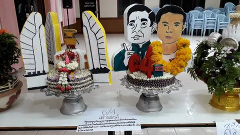 เก็บตกพานไหว้ครู สุโขทัยมีล้อการเมือง-หมูกระทะ สะท้อนความคิดสร้างสรรค์