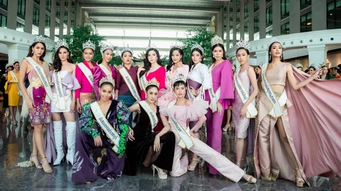 งามทิ่มตาแตก 77 มิสแกรนด์ 2019 รวมพลังสวยจัดวันแรก 