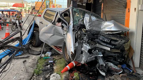 ไล่ประกบยิงกระบะ ปมเขม่นกันกลางผับ 