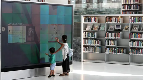 หอสมุดสุดทันสมัยที่ใหญ่ที่สุดในตะวันออกกลาง (คลิป)