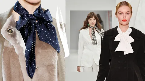 Tips : ใช้ผ้าพันคอเป็นเครื่องประดับ 