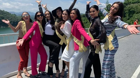 ลีลาเด็ดที่สะพานฆอแย ยะลา ทีมมิสแกรนด์ ช่างกล้าท้าแดดแรง 