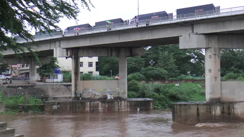 ฤทธิ์พายุมูน ทำฝนหนัก น้ำเมยขึ้นอีกเมตรเดียว ท่วมเกาะโนแมนแลนด์